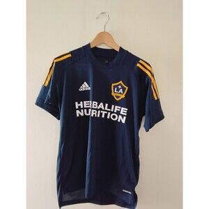 adidas LA Galaxy Major League Soccer Jersey Navy Yellow MLS Soccer Shirt